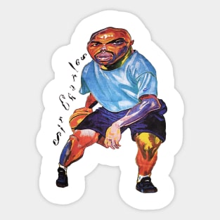 Charles Barkley - Sir Charles - Suns Sticker